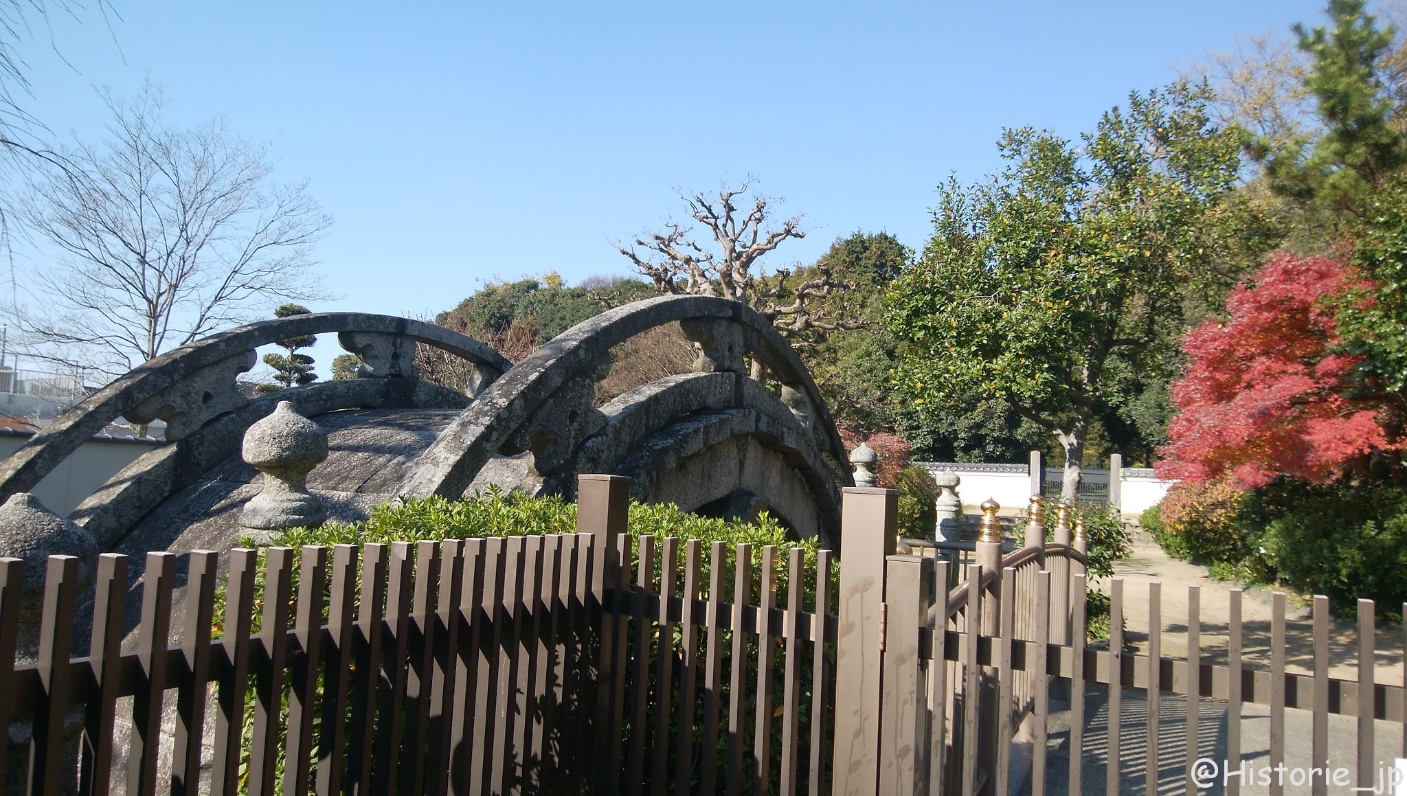 誉田八幡宮の放生橋